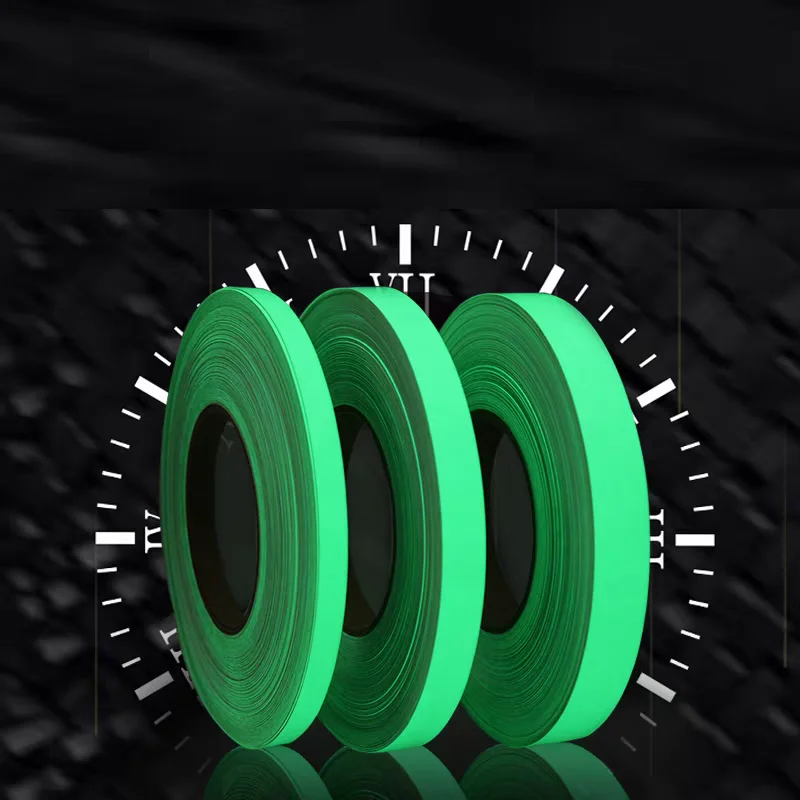 5meters Luminous tape stage self-illuminating fluorescent tape stair fire warning tape anti-slip luminescent tape