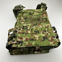 Customized AVS Tactical Vest 500D Nylon in Hex Chocolate/Day Spot Jungle/Rhodesian/T-Block Camo