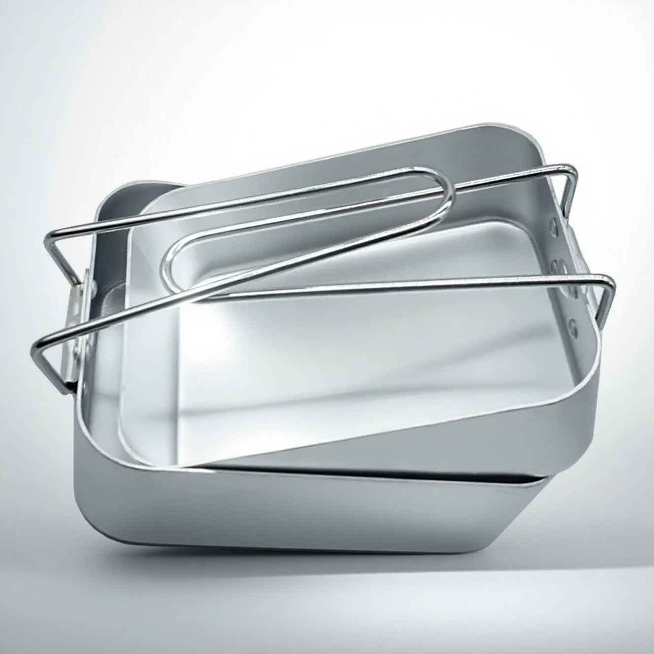 Food Storage Aluminum Containers - Ensemble de boîtes à lunch, style
