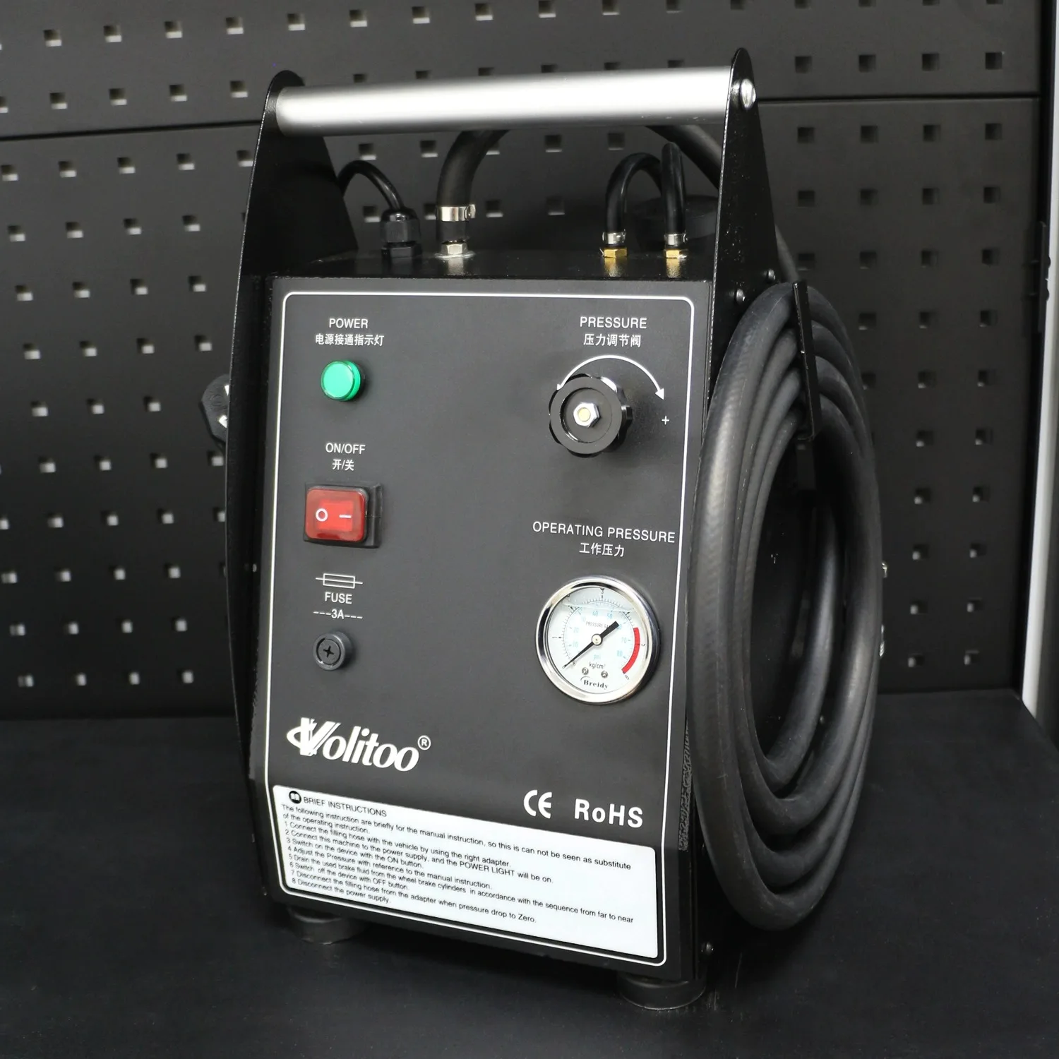 Tlf novo fluxo de freio de carro de pulso, substituição de quatro bombas para todos os veículos, bomba de óleo, cilindro mestre, máquina trocador de óleo de freio