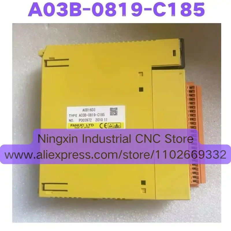 Latest quotation on September 2, 2025 Second-hand A03B-0819-C185 A03B 0819 C185 IO Module Tested OK Quick Shipment