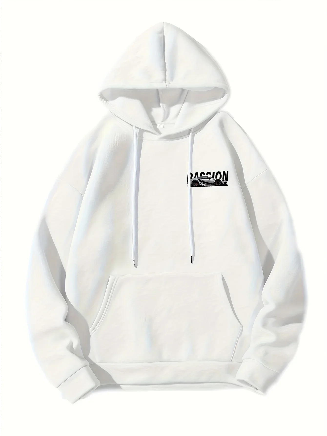 هوديي غير رسمي للرجال مطبوع عليه حروف أبجدية فضفاض مناسب-Temu Bahrain ملابس الشارع 22ss ملابس رجالية بقلنسوة للرجال قطعة واحدة haikyuu