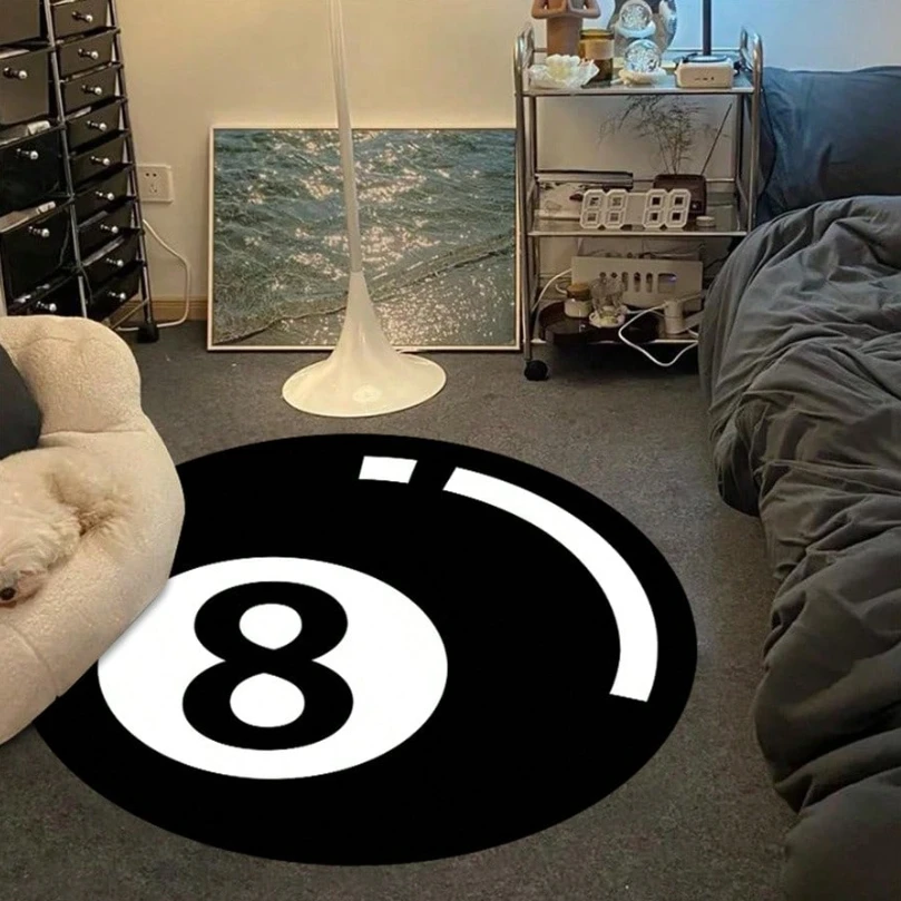 

Faux Cashmere Carpet Floor Mat Soft & Non-Slip Hand Washable For All Seasons Indoor Use Bathroom Decor Rugs Living Room