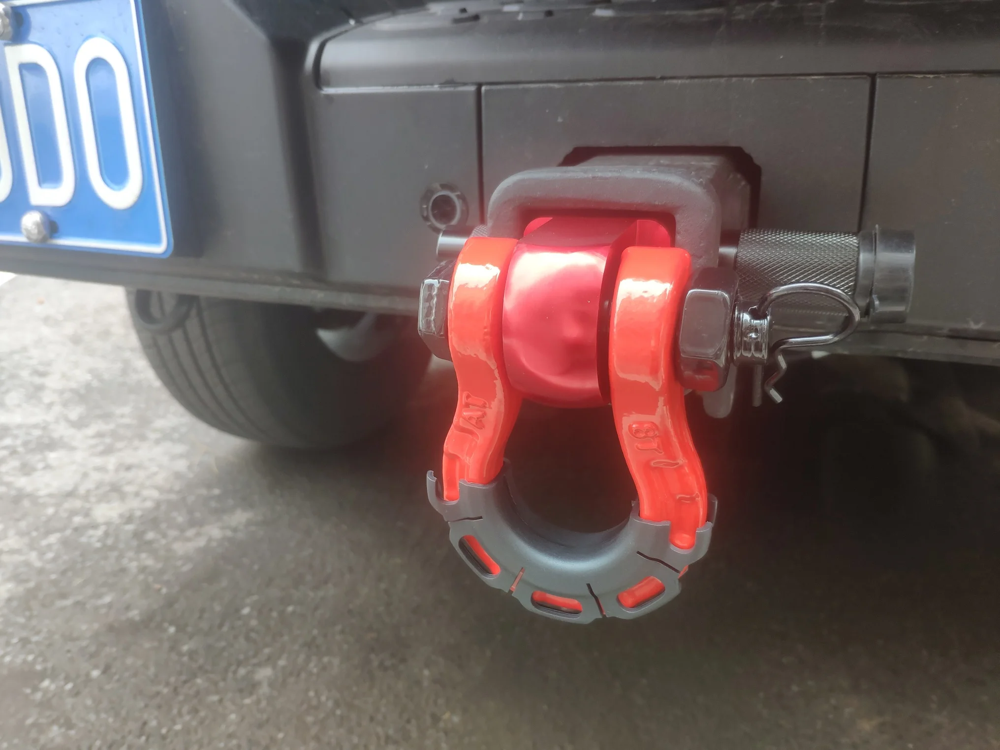 18000 Lbs 2 inch Shackle Hitch   Receiver Towing trailer