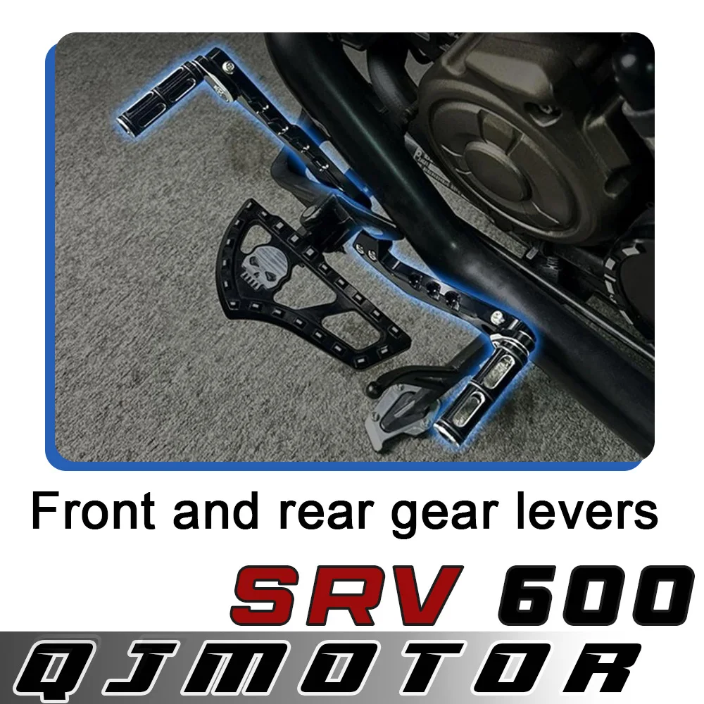 For QJMOTOR SRV 600 fuel tank instrument cover QJ srv 600 instrument cover non-destructive installation waterproof ABS