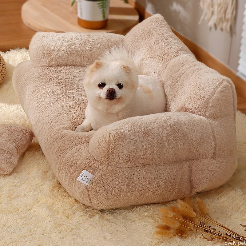 Luxury Dog Bed Sofa Super Soft Pet Sleeping Cushion Detachable Non-slip Dog Bed Puppy Kitten Sleeping Supplies Para Gatos