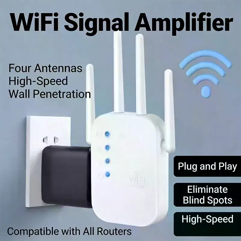 300Mbps Wireless WiFi Repeater 2.4G Signal Router 802.11N Long Range Wireless WiFi Extender Amplifier WIFI Booster WALRAM
