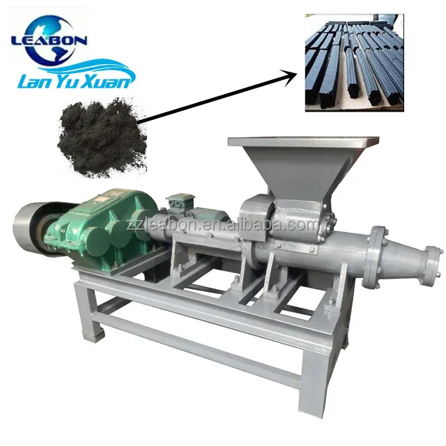 CE Coal Briquetting Extruder Coconut Shell Sawdust Charcoal Briquette Machine Price for Sale