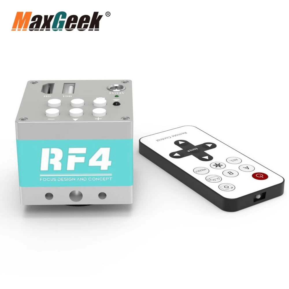 

Maxgeek RF4 RF-2KC2 высокое качество Full HD цифровой промышленный микроскоп камера для обслуживания материнской платы мобильного телефона