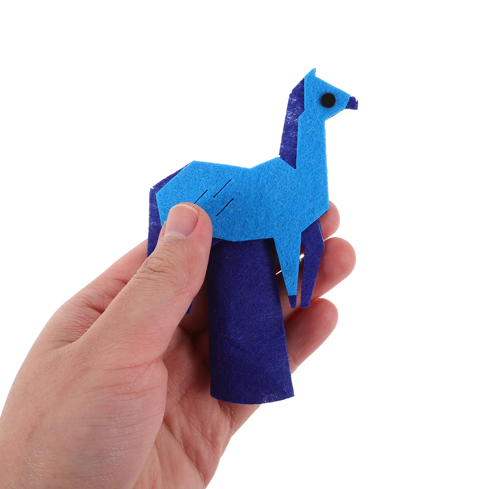 9 szt. Filcowych pacynek na palce z motywami zwierząt z kreskówek dla maluchów, miękkie pacynki na rękę, zestaw do opowiadania historii, kreatywna zabawa edukacyjna