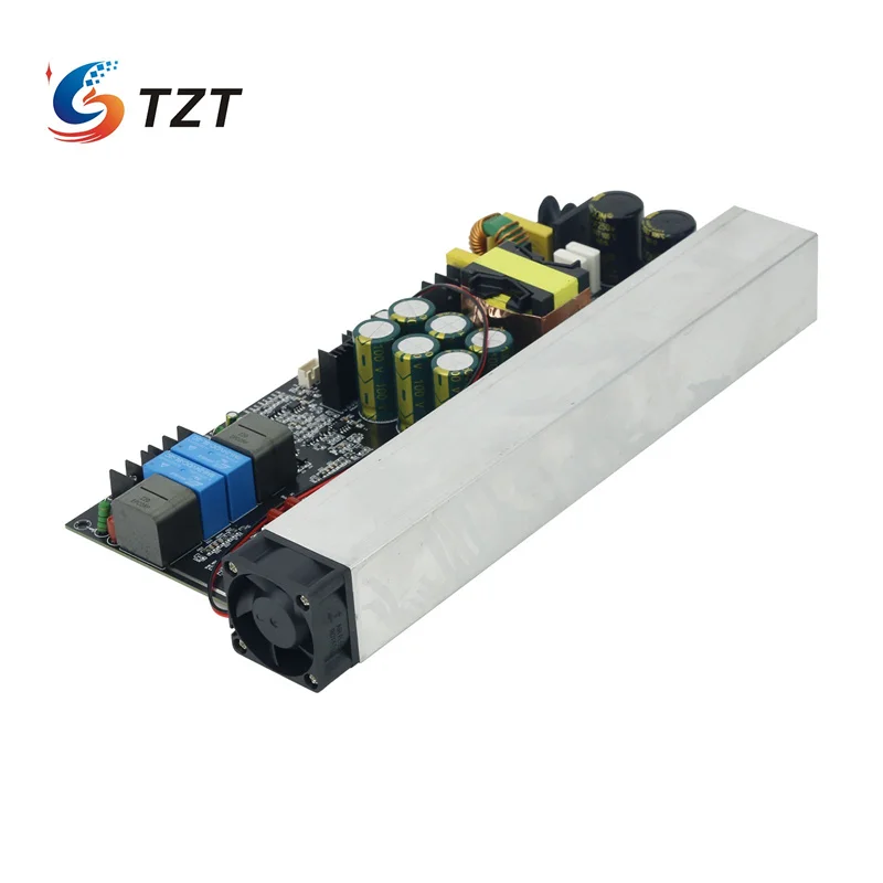 TZT YD1000W YD7120 500W+500W Class D Digital Amplifier Board Power Amp Board w/ Switching Power Supply