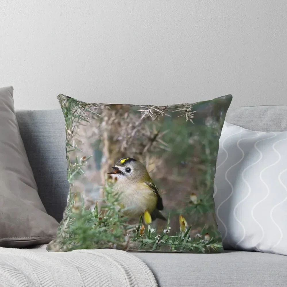 

Singing goldcrest Throw Pillow pillow pillowcase Ornamental Pillow christmas decorations for home 2025