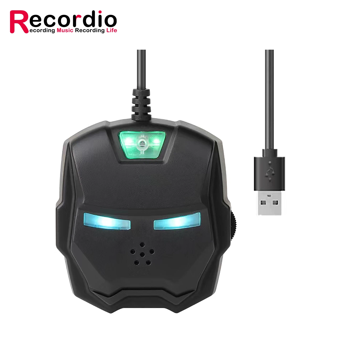 GAM-UM07 Desktop 360 Omnidirectional Microphone for Computer Game Live Recording Online Conference