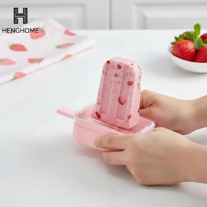 Silicone Ice Lolly Moulds With Sticks Reusable Ice Cream Forms Popsicle Mold DIY Ice Cream Maker  Mold Kitchen Tool