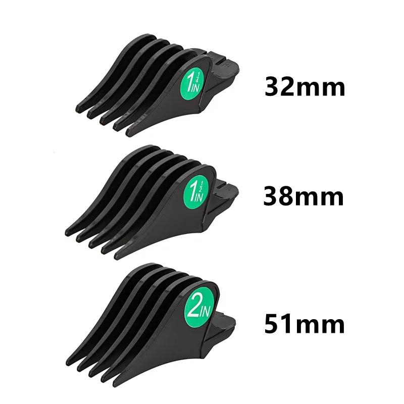 

Large Limit Comb 32mm 38mm 51mm For Wahl Hair Clipper Guards Barber Shop Cutting Guide Combs Electric Clippers Accessory Y0504
