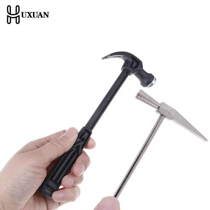 Mini marteau à griffes de calcul, perforateur à ongles de travail, petit marteau en fer métallique, outil à main de réparation de montre, évasion de sécurité d'urgence