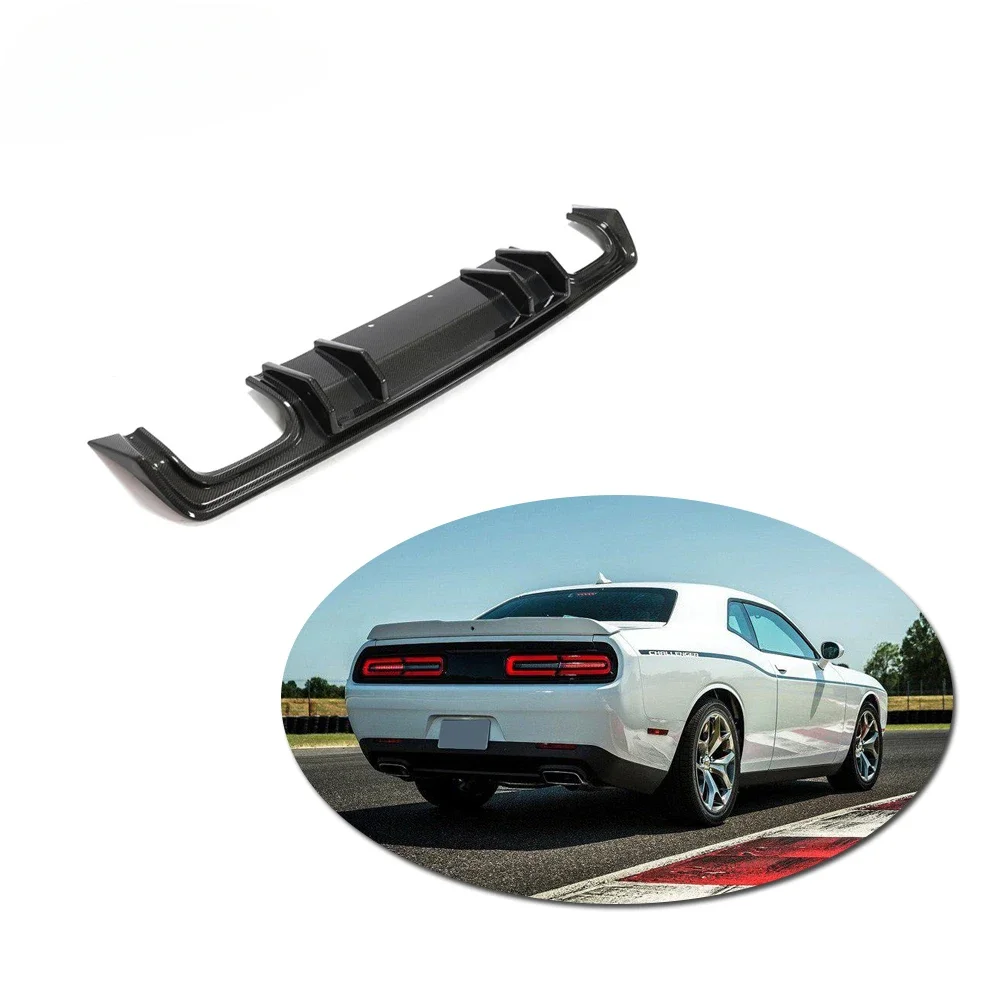 Carbon Fiber Car Rear Diffuser for Dodge Challenger Couple 2-Door 2015-2019