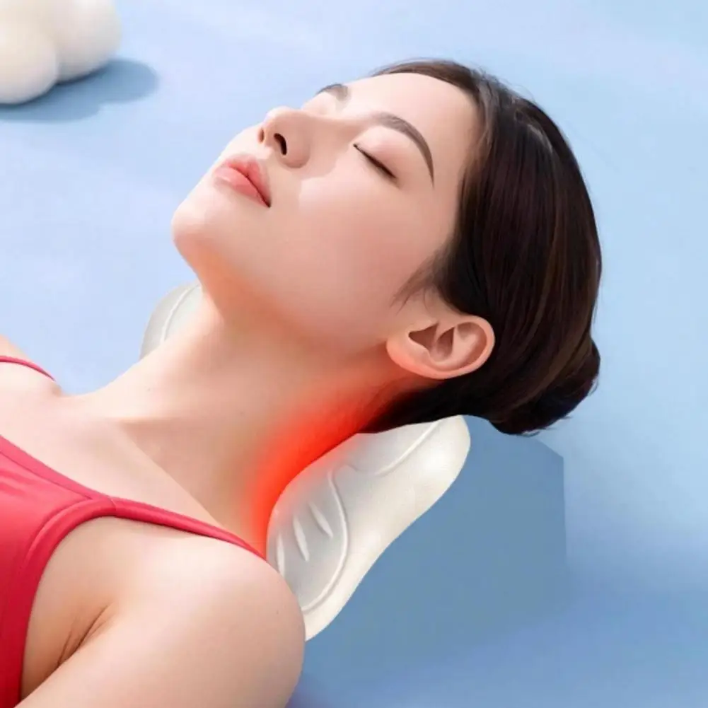 Cervical Neck Massage Pillow Ergonomic Neck Traction Pillow Neck Stretcher Spine Waist Back Support Relaxation Cushion