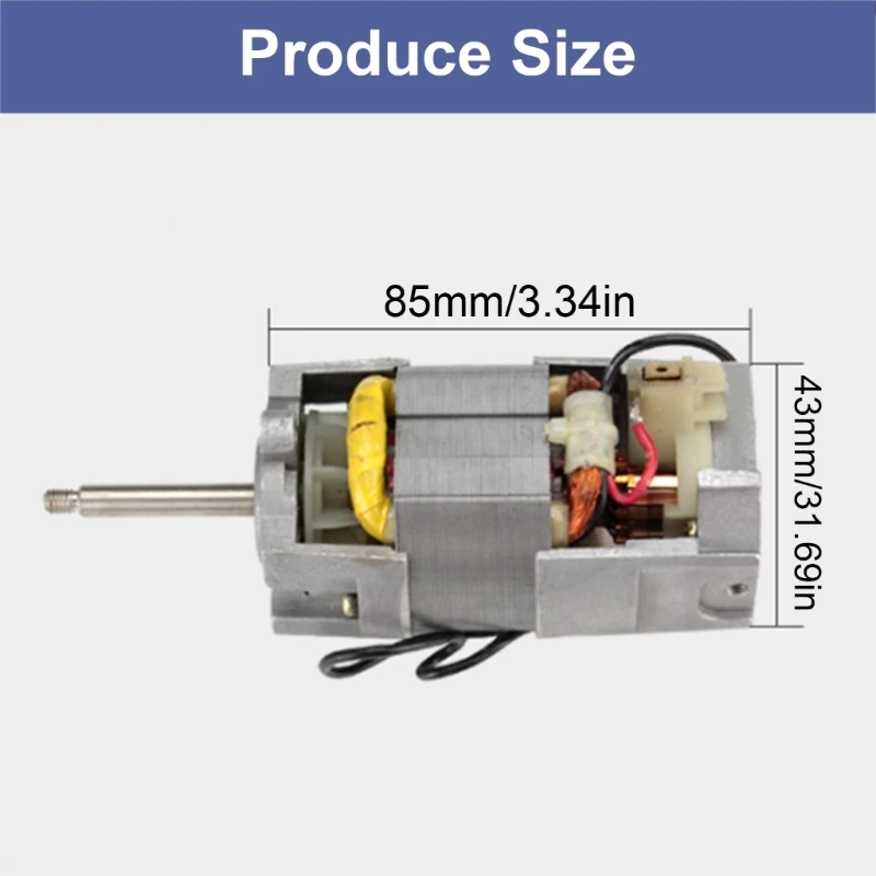 Motor caliente 1600W alto rendimiento, calefacción eficiente para entusiastas del bricolaje, envío directo