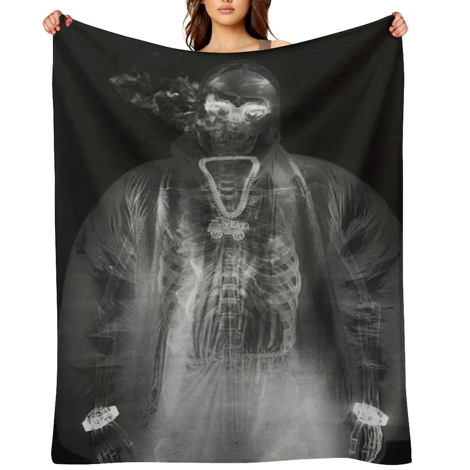 

Yeat - AftrLyfe Throw Blanket Multi-Purpose Sofa Softest For Decorative Sofa Blankets