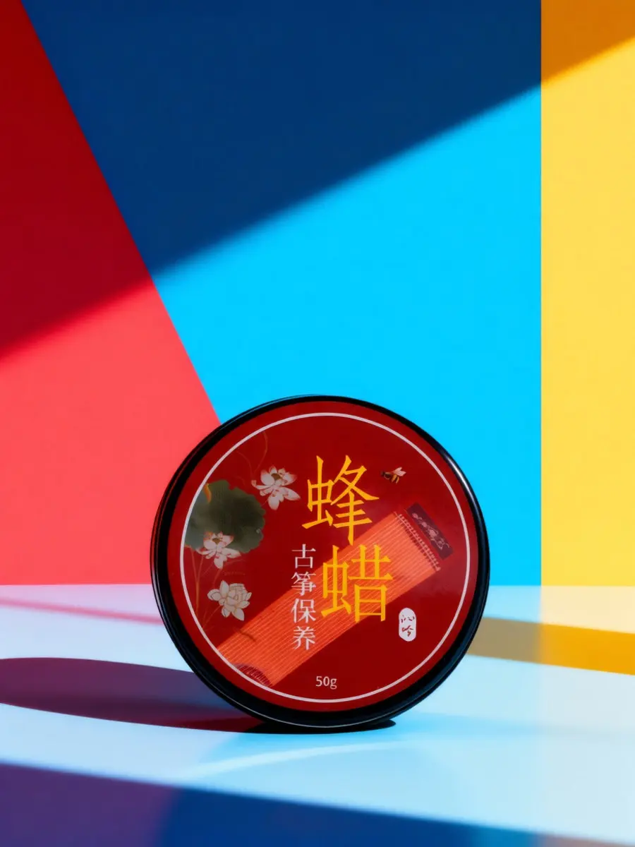 Beeswax Polish Guzheng Erhu Guitar Zither Traditional Formula Moisturizing Cleaning Wood Musical Instrument Care