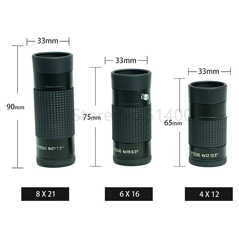 High-Definition Vision High-Power Wide-Angle Monocular (Available for Low Vision)Handheld Telescope for Hunting Tourism