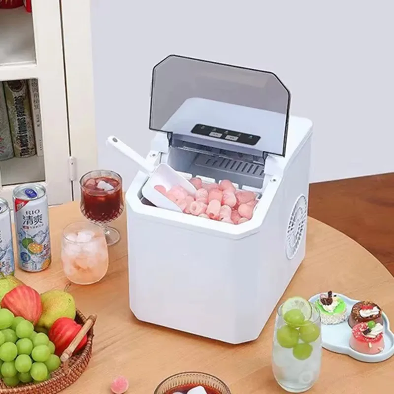 Inicio Mini pequeña máquina de Fabricación de hielo automática de hielo redondo de bala casera