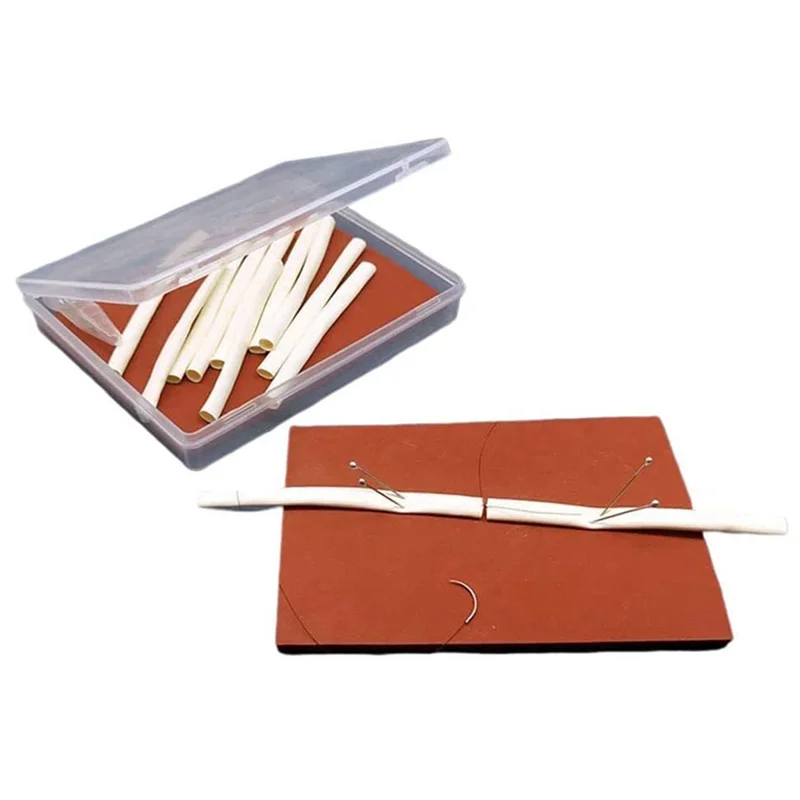 3X Complete Suture Practice Kit, Microscopy Vascular Anastomosis Suture Practice Model Training , Does Not Easily Break