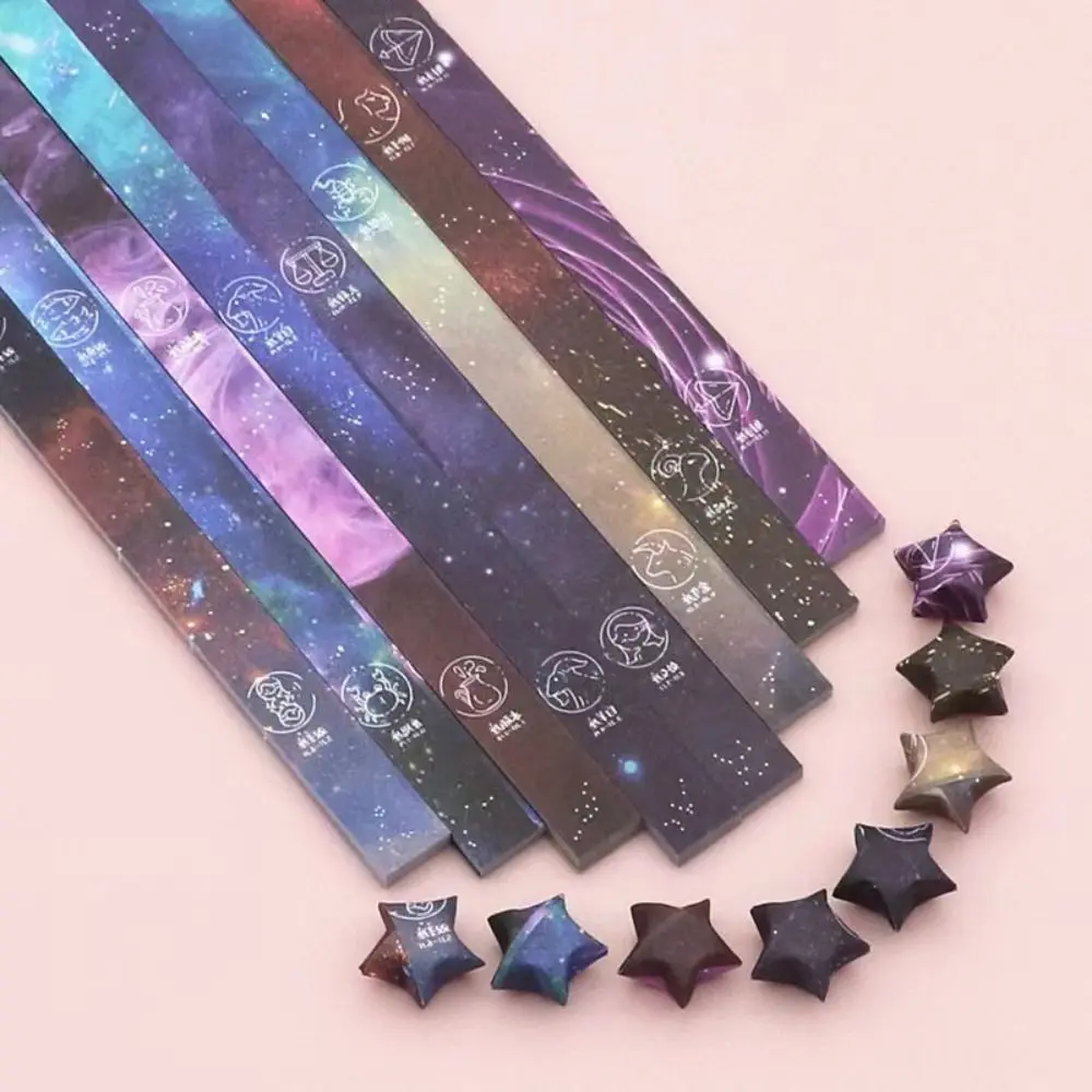 DIY Handwerk Origami Lucky Star Papier 540 Vellen Origami Papier Sterren Vouwen Origami Ster Papierstrips voor Papier Kunst Ambachten