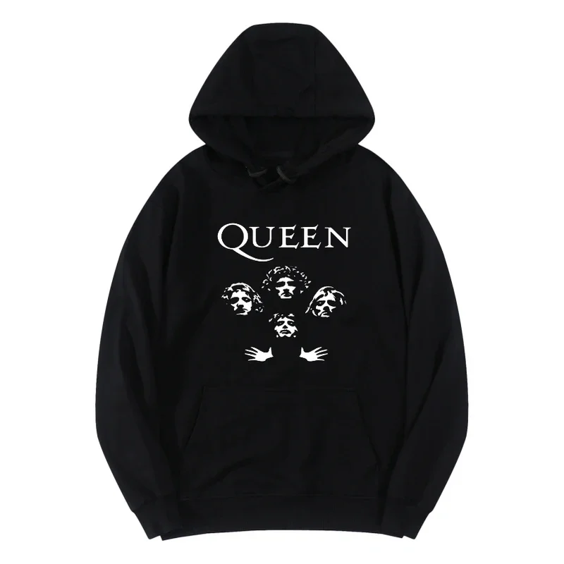 

Music Legendary Rock Band Hoodies Queen Men Woman Streetwear Hoodie Sweatshirts Harajuku Pullovers Unisex Tracksuits Clothing