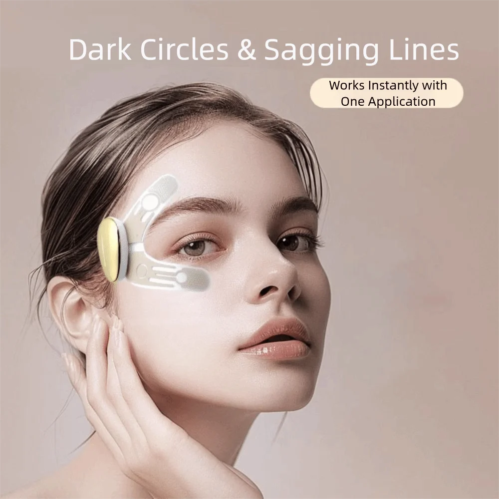 

Anti-Wrinkle Microcurrent Eye Massager Dark Circles Remove Electric Massage Skin Tightening Tool Facial Lifting