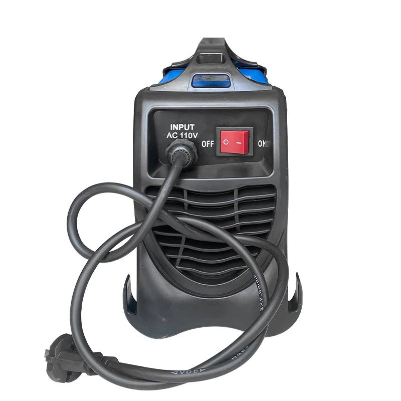 ماكينة لحام منزلية صغيرة من الدرجة الصناعية بقوة 220 فولت ماكينة لحام تيار متردد من النحاس بالكامل ZX7-200 لحام يدوي