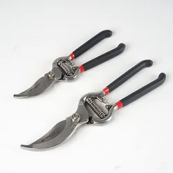 Garden Tools Secateurs Garden Pruner Shears High carbon steel Blade Pruning Scissors for Bonsai Fruit Trees Flowers Branches