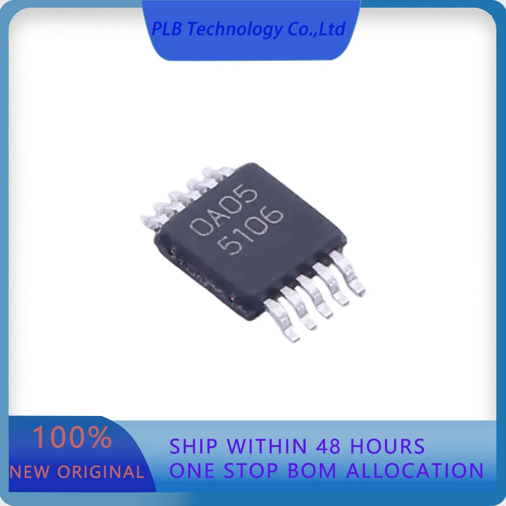 5PCS/LOT LM5106MM/NOPB LM5106  Half-Bridge 2 MOSFET 1.2A 15ns 10ns 8V~14V 1.8A VSSOP-10-0.5mm Gate Drivers Original Stock