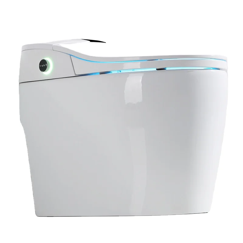 

Floor Mounted Easy Cleaning Ceramic Modern Flush Automatic Toilet Bowl
