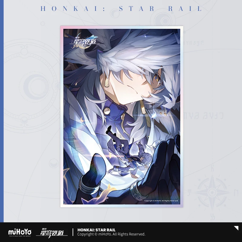 Honkai Star Rail Firefly March 7th Dan Heng Himeko Herta Jing Yuan Kafka Colored Paper Game Peripheral Products Original