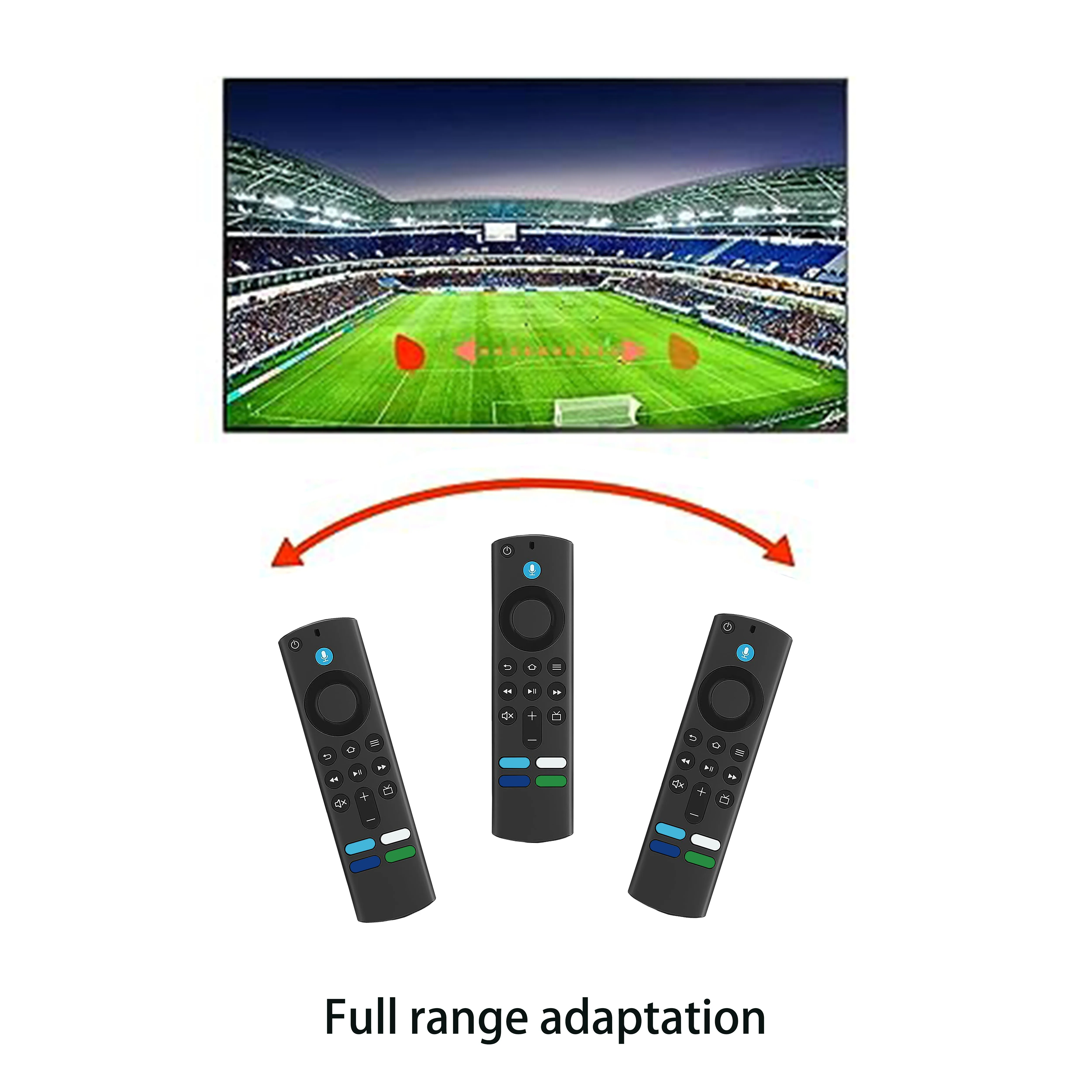 Ideal for AMZ TV Stick (2nd, 3rd, Lite, 4K) & Fire TV Cube (1st, 2nd Gen) - L5B83G Replacement Voice Remote Control (3rd Gen)