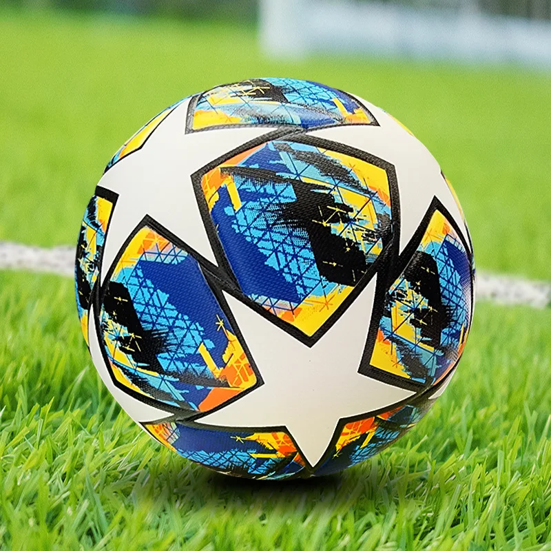 

Fanceey Standard Size 5 Football Campus Elastic Football Wear Resistant PU Patch Football Match Training Gift Friends