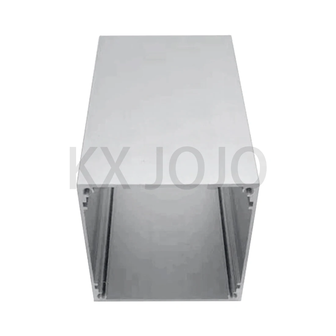 Caja de aluminio 56*56*80/100mm caja impermeable integrada caja plateada/negra caja electrónica DIY instrumento de carcasa de energía