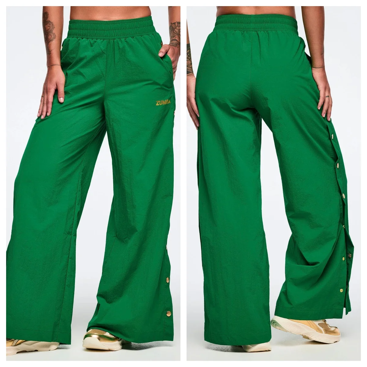 Slimming Effect Sports Fitness Trousers Men's Loose Version Wide Leg Pants Long Pants Nylon Quick Dry Yoga Fitness Clothing