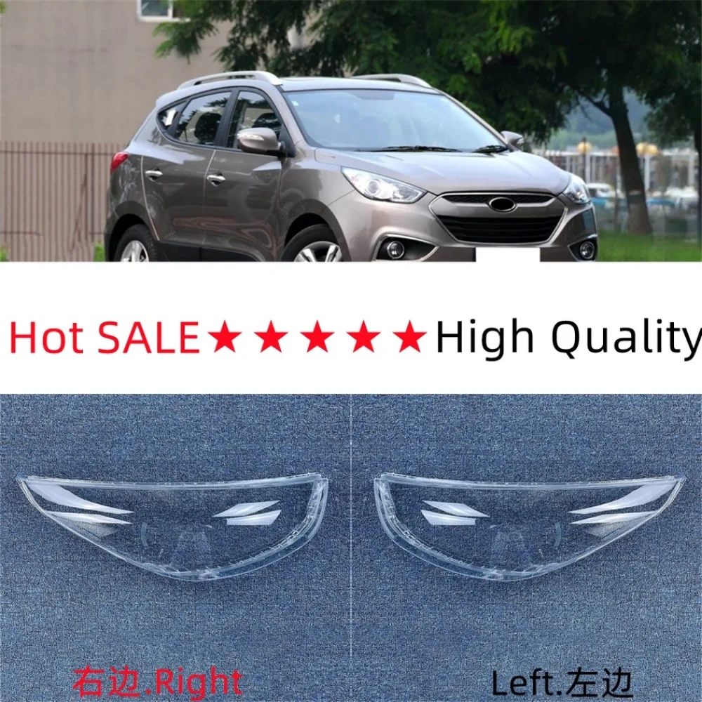 For Hyundai IX35 2009 2010 2011 2012 Year Front Headlight Cover Transparent Lampshade Headlamp Lens Shell Body Kit Accessories