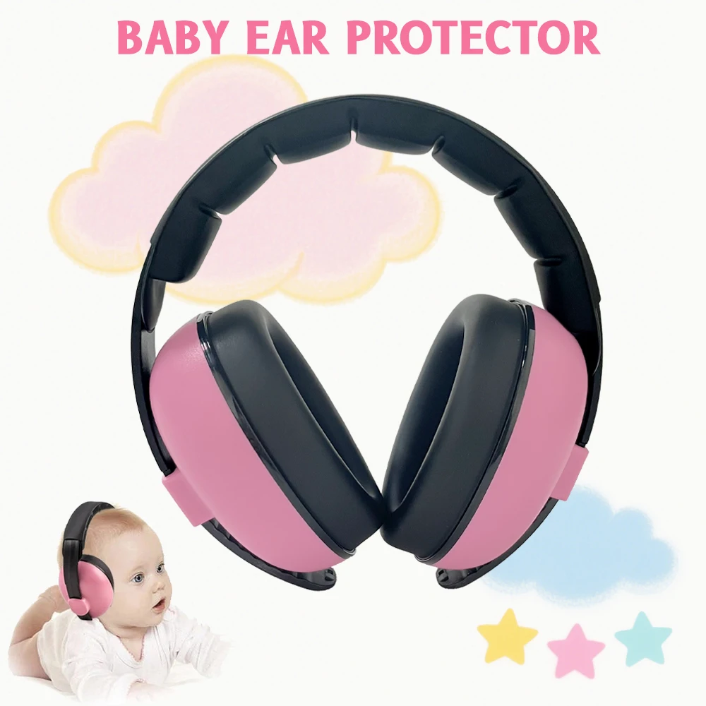 YHKEMA Anti Noise Baby Headphones Hight Quality Kids Ear Protection Earmuffs Reduction Soundproof Headphones Children Protective
