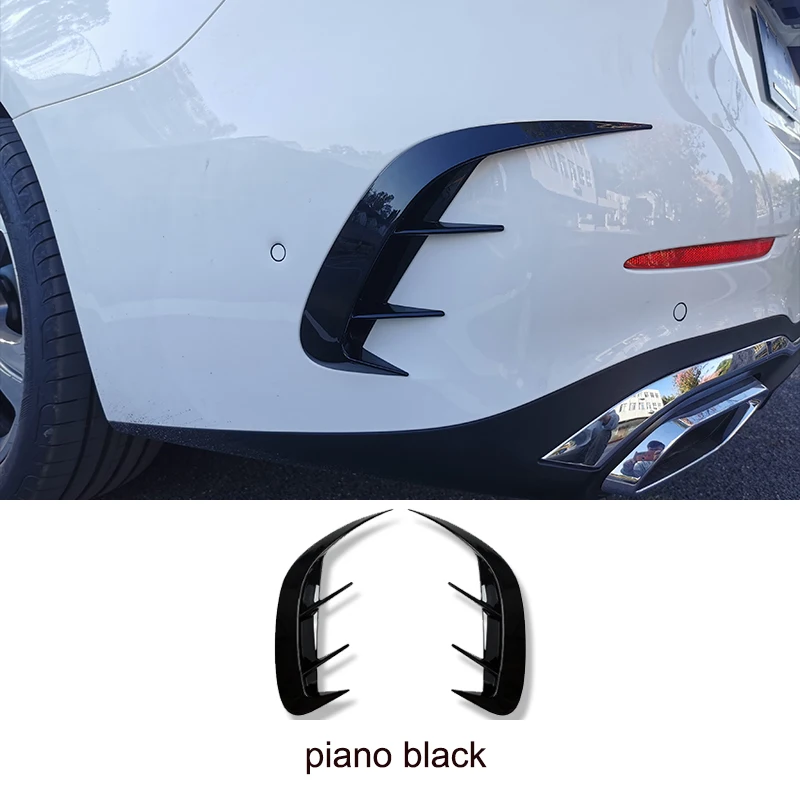 

For Mercedes Benz new C-Class C260L modified wind blade C200L rear bumper decoration AMG wind blade kit W206 carbon fiber