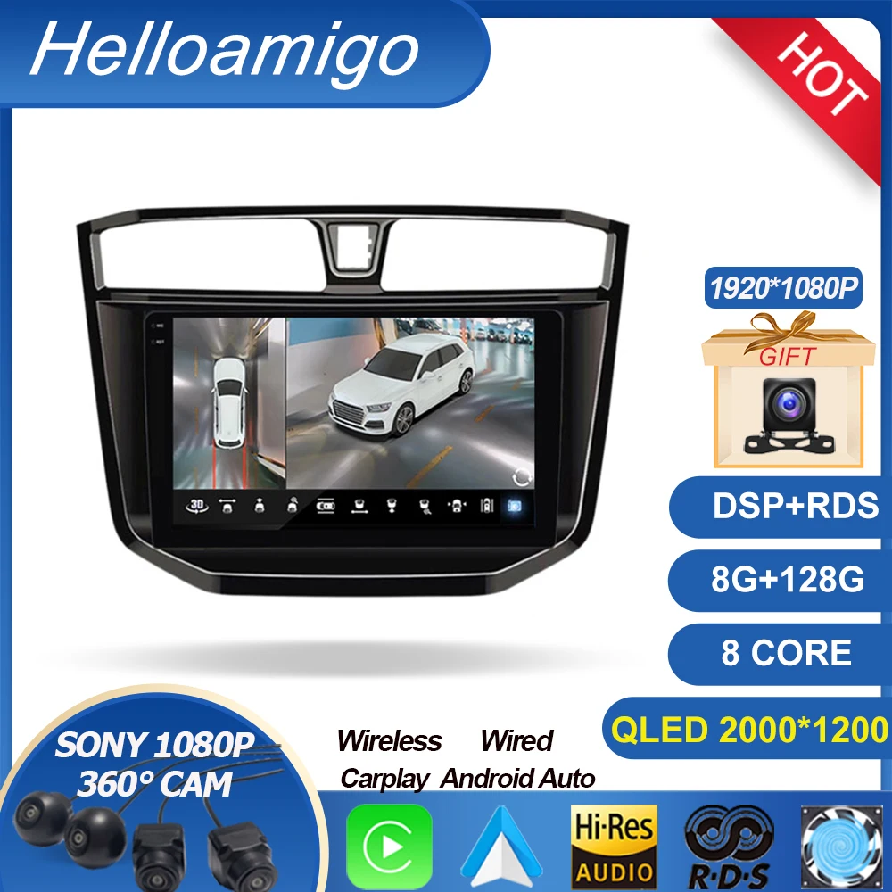 

Для MAXUS T60 T70 пикап 2017 - 2021 автомобильный DVD GPS навигатор автомобильное радио стерео Мультимедийный плеер Android 13 2 Din BT5.0