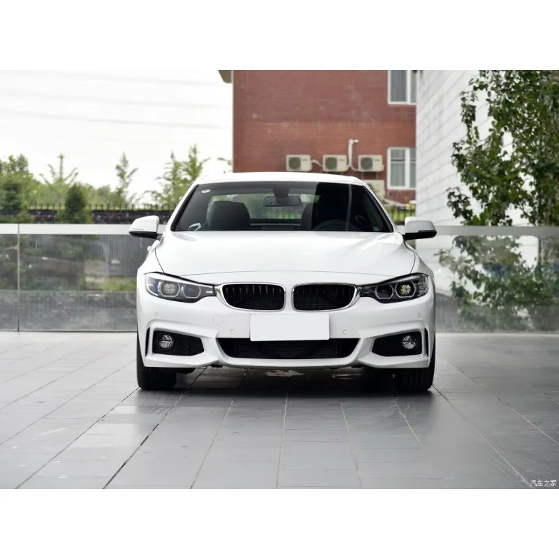 تصميم سميك M-SPORT سبويلر أمامي من ألياف الكربون بالكامل لسيارة BMW 4 Series 14-19 #5