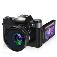 AT82-Webcam Wide Angle 4K HD Digital Camera Camcorder Professional WIFI 16X Digital Zoom 48MP 3\