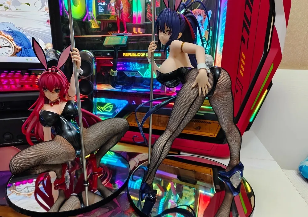 متوفر في المدرسة الثانوية Dxd أنيمي الشكل Himejima Akeno الأرنب Ver نموذج لجسم الأرنب فتاة الحلي جمع لعبة هدية الهالوين #5