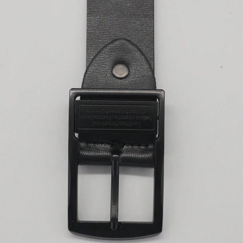 Ремень мужской с пряжкой-иглой, роскошный прочный деловой Повседневный Пояс для джинсов для взрослых