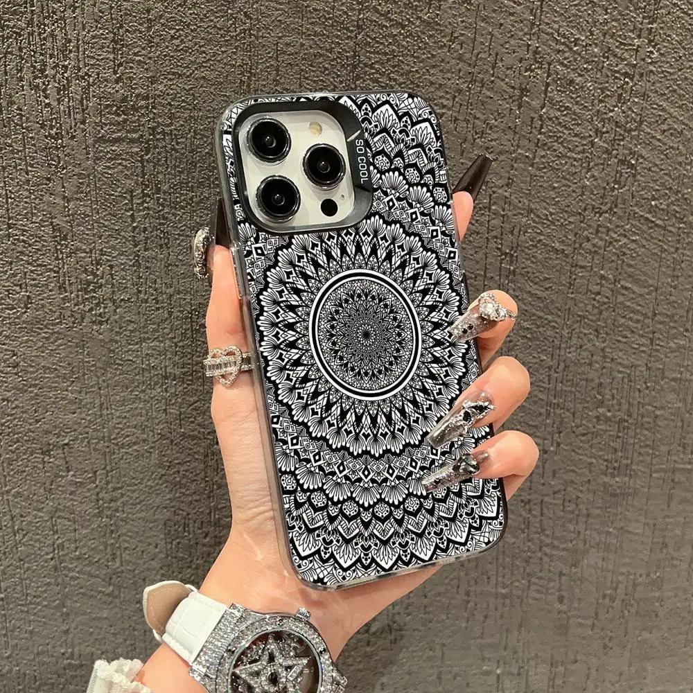 حافظة على الطراز الفارسي لهاتف iPhone17 16 15 14 13 12 11 Pro/ Max/Plus غطاء خلفي مقاوم للصدمات ومضاد لبصمات الأصابع #2