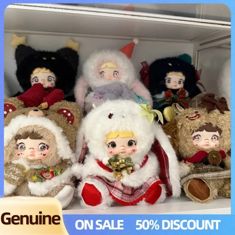 ของแท้ใหม่ Nommi Magical Christmas Eve Series กล่องสุ่มตุ๊กตาวินิล พวงกุญแจเซอร์ไพรส์ น่ารัก แอคชั่นฟิกเกอร์ กล่องปริศนา ของขวัญคริสต์มาส